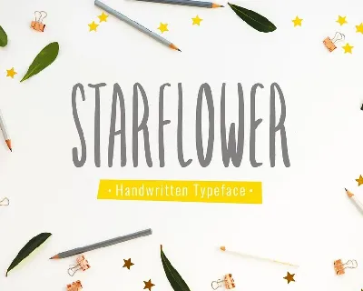 Starflower font