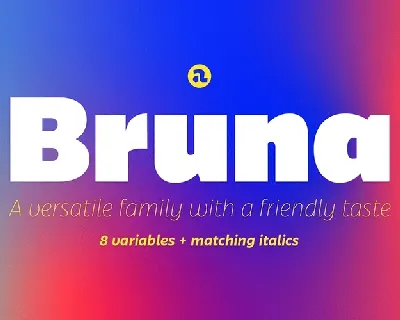 Bruna Family font