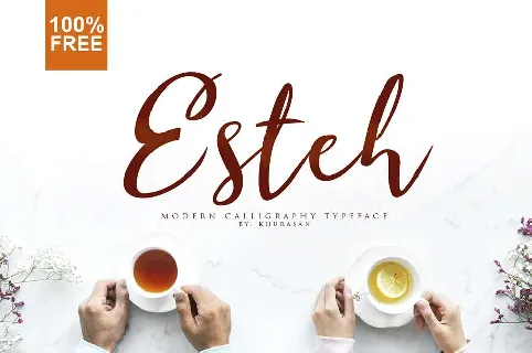 Esteh font