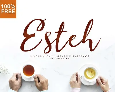 Esteh font