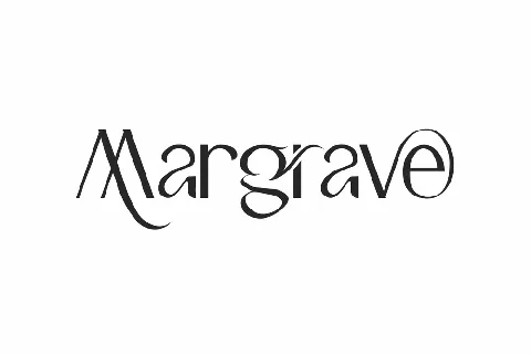 Margrave Demo font
