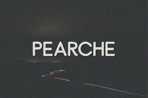 Pearche font