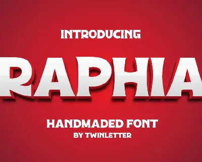 Raphia font