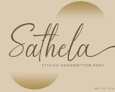 Sathela font