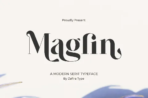 Maglin font