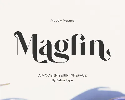 Maglin font