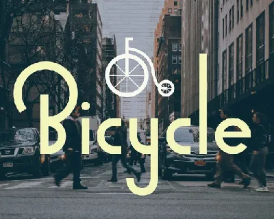 Bicycle Typeface Free font