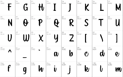 Cuby Fox font