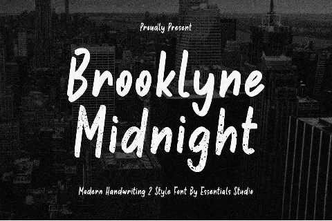 Brooklyne Midnight font