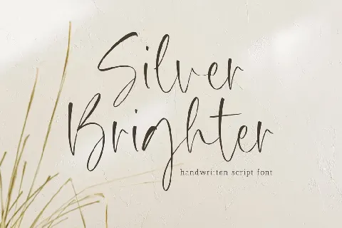 Silver Brighter font