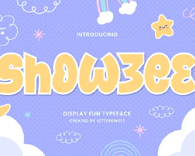 Showzee font