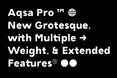 TG Aqsa Pro Family font