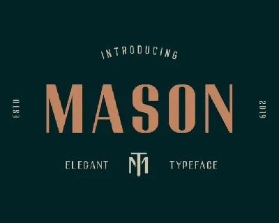 Mason Sans Serif font