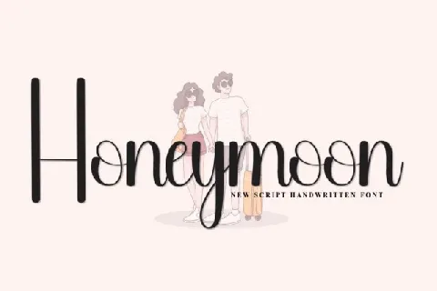 Honeymoon Script Typeface font