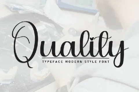 Quality Calligraphy font