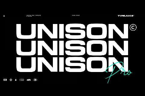 Unison Pro font