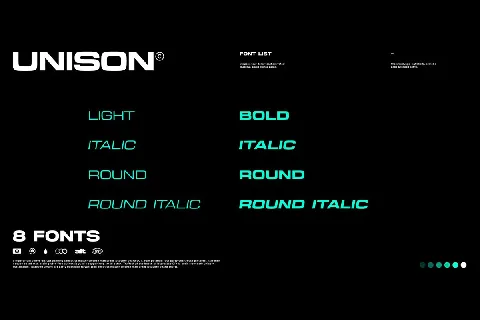 Unison Pro font