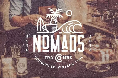 Nomads font