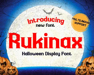 Rukinax font