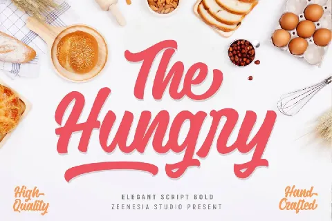 The Hungry font
