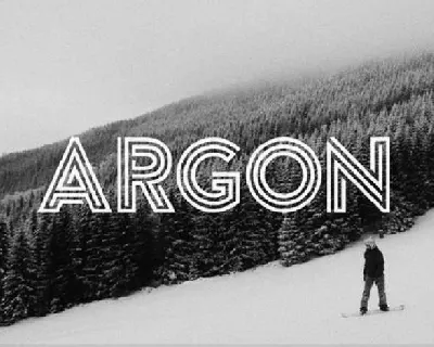 Argon font Free