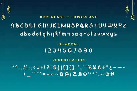 Godysun personal use font