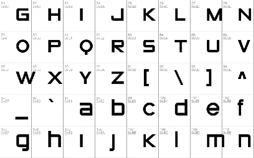 Zeroes font