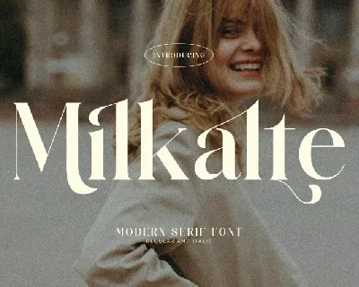 Milkalte font