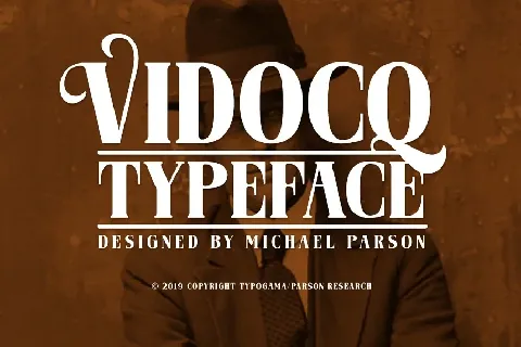 Vidocq font