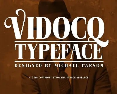Vidocq font
