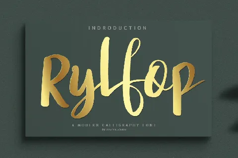 Rylfop font