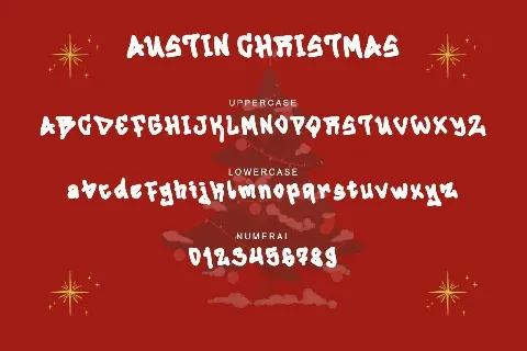 Austin Christmas Demo font