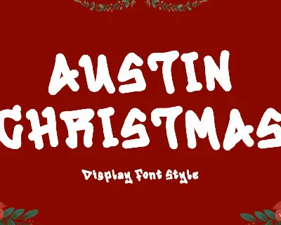 Austin Christmas Demo font