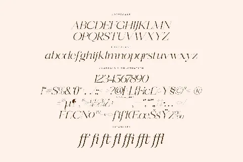 Berloja Satfline font