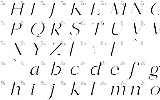 Berloja Satfline font