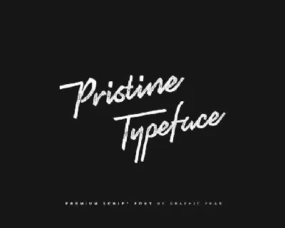 Pristine Script font