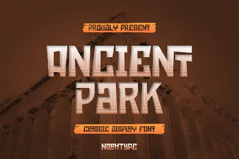 Ancient Park Demo font