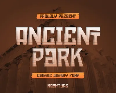 Ancient Park Demo font