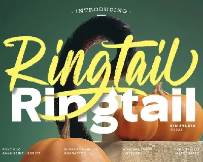 Ringtail font