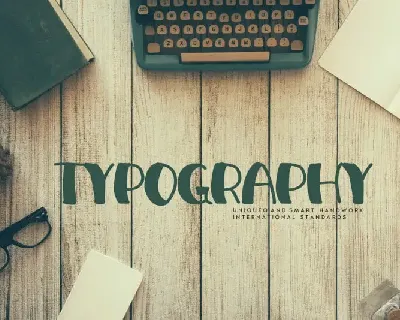 Typography Display font