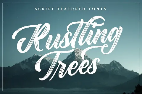 Rustling Trees font