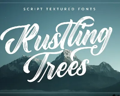 Rustling Trees font