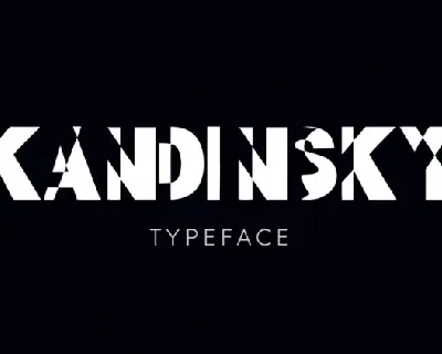 Kandinsky font