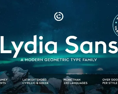 Lydia Sans font