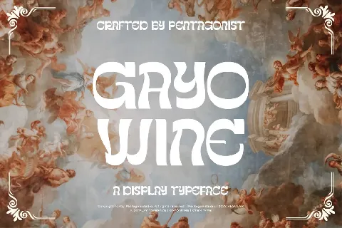 Gayo Wine Demo font