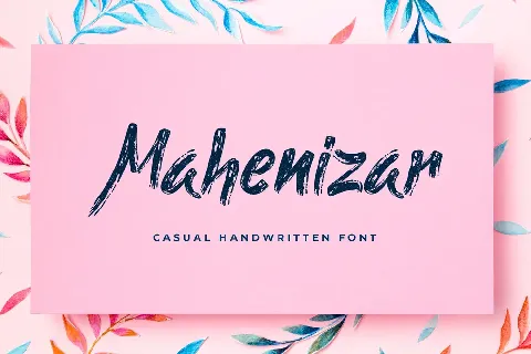 Mahenizar font