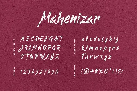 Mahenizar font