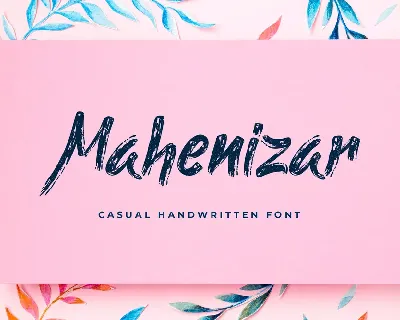 Mahenizar font