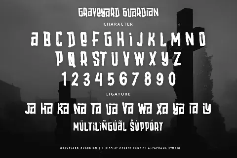 Graveyard Guardian font