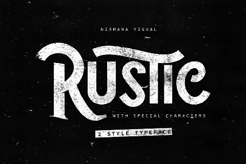 The Rustic Typeface font
